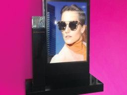 Custom-made eyewear display stand